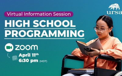 High School Programming | Virtual Information session | April 11