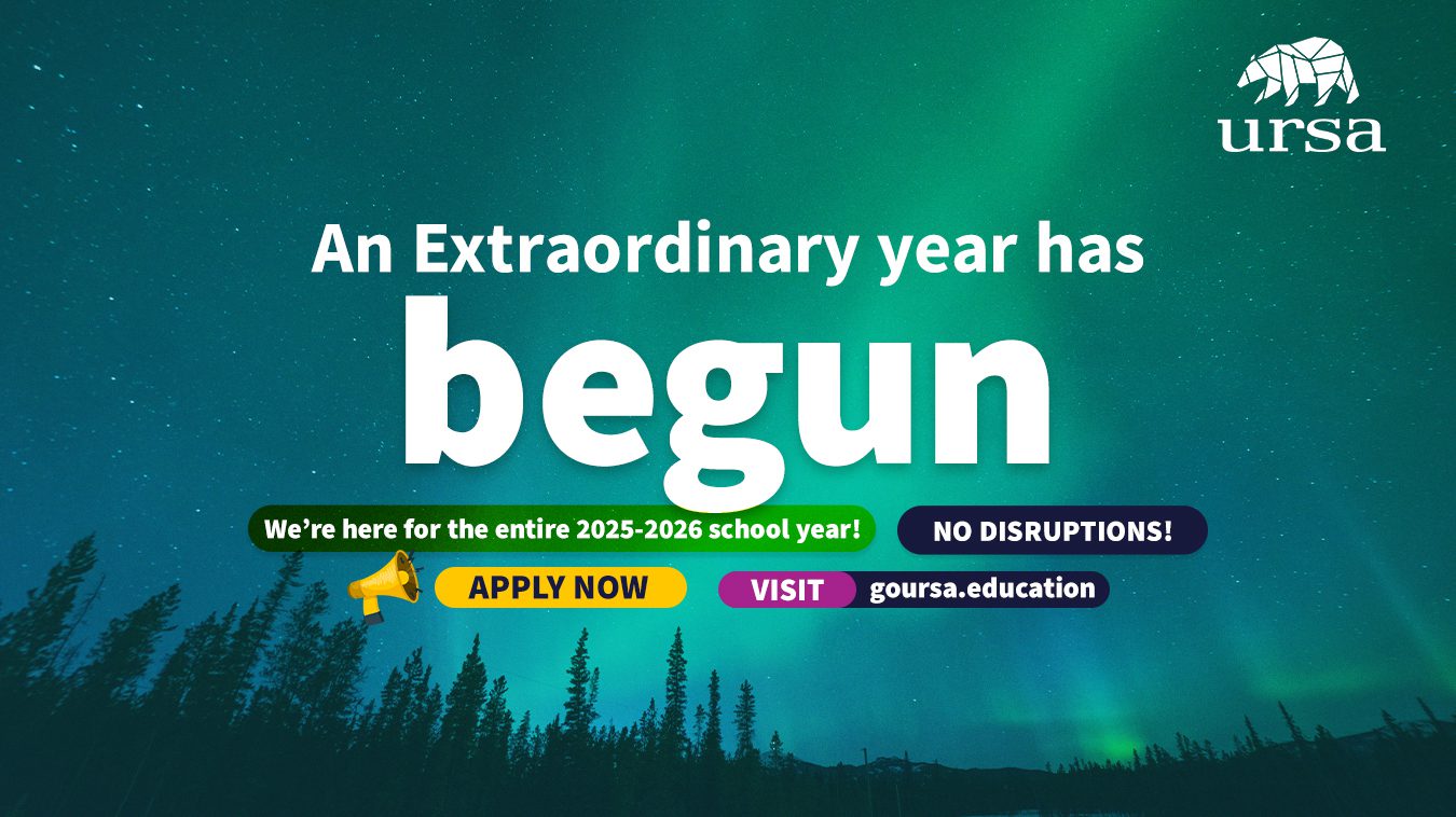 The image represents the joy and peace of mind families feel when starting their learning journey with ursa's home-based education programs. This picture is of the northern lights.
